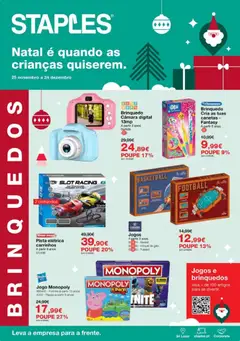 Pré-visualização Staples - Folheto Brinquedos 2025 válido de 25.11.2025