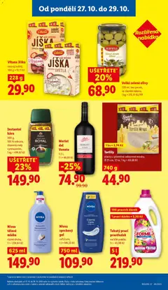 Náhled letáku Nivea tělové mléko, různé druhy, 625 ml od 27.10.2025 | Strana: 21