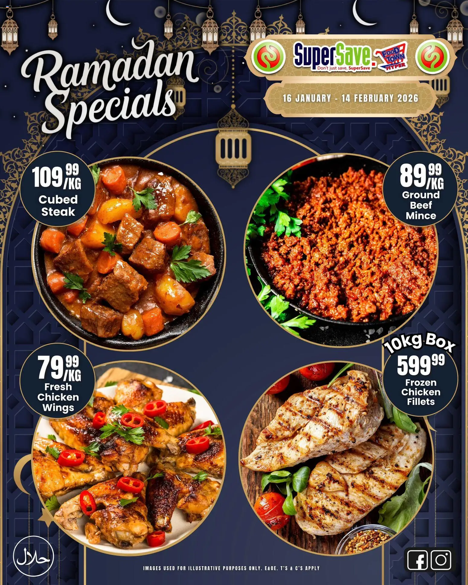 New Super Save catalogue – valid from 16.01.2026 | Page: 2 | Products: Steak, Box, Chicken, Beef