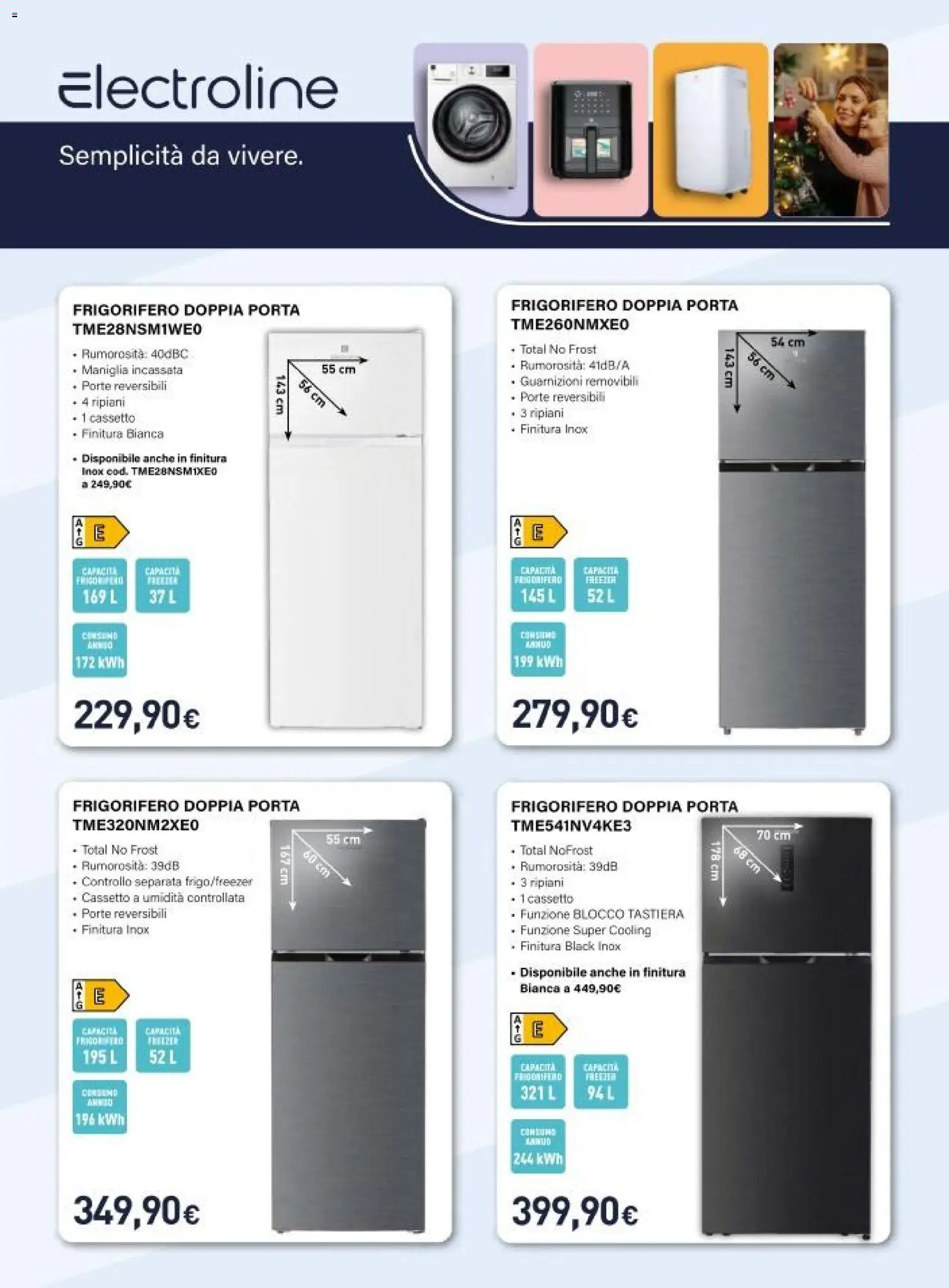 Volantino Unieuro del 06.12.2025 | Pagina: 23 | Prodotti: Freezer, Tastiera, Frigorifero