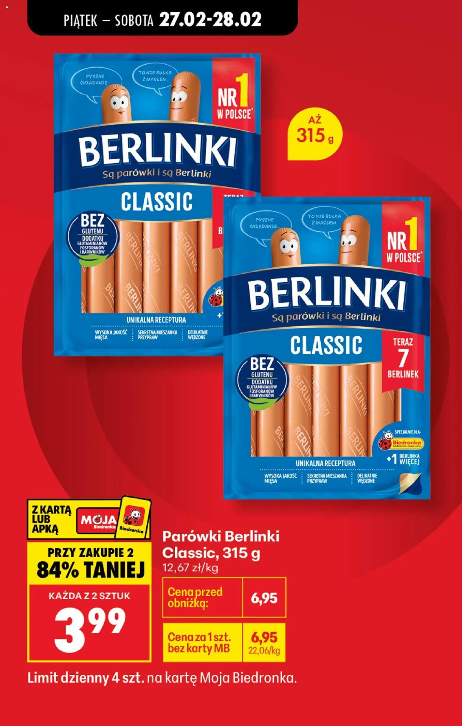 Biedronka Polsko leták - Tani weekend od 27.02.2026 | Strana: 7 | Produkty: Karty