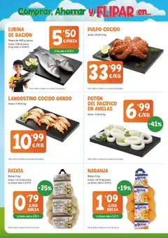 Vista previa AhorraMas folleto válido desde el 29.01.2026 | Página: 2 | Productos: Bolsa, Mesa, Langostino