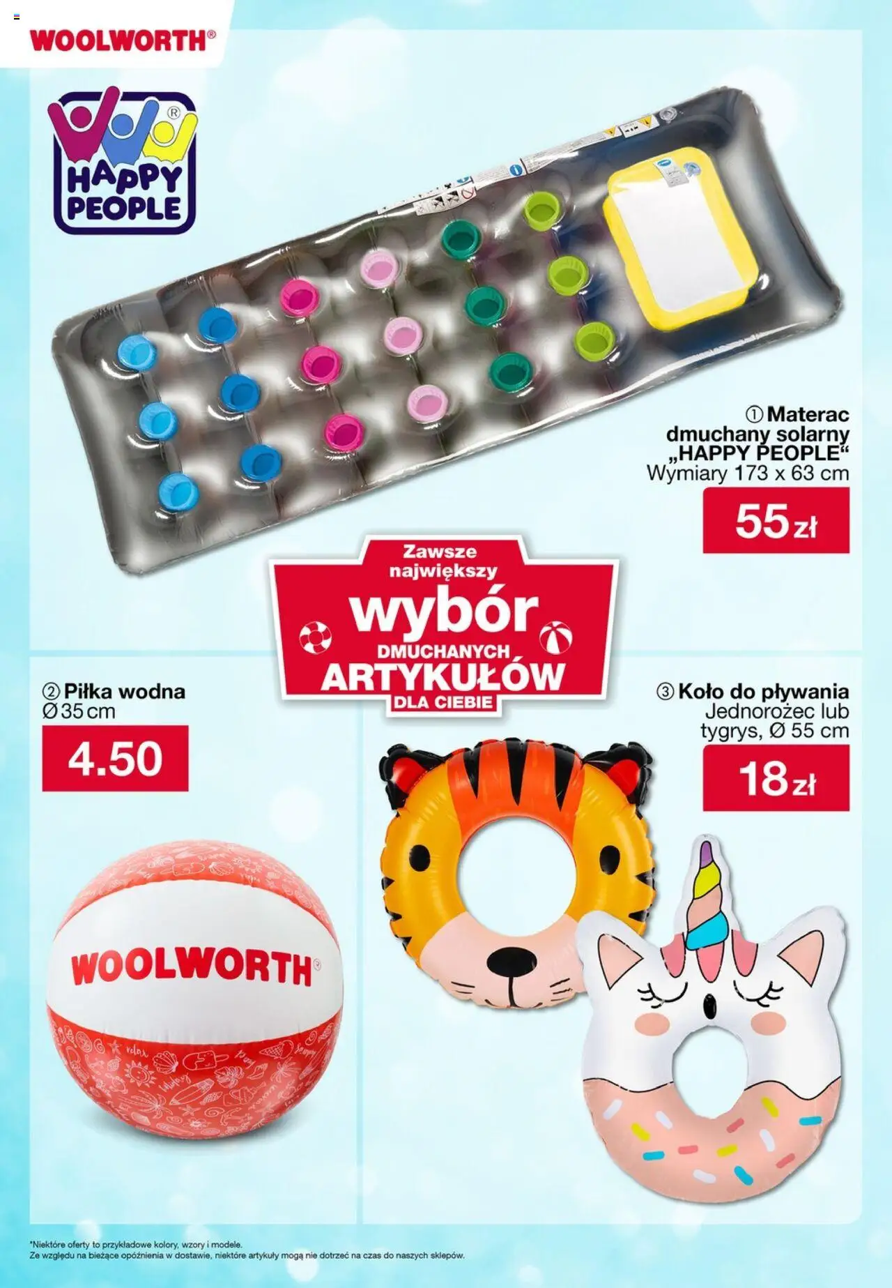 Woolworth Gazetka od 24.06.2025 | Strona: 3 | Produkty: Materac, Basen
