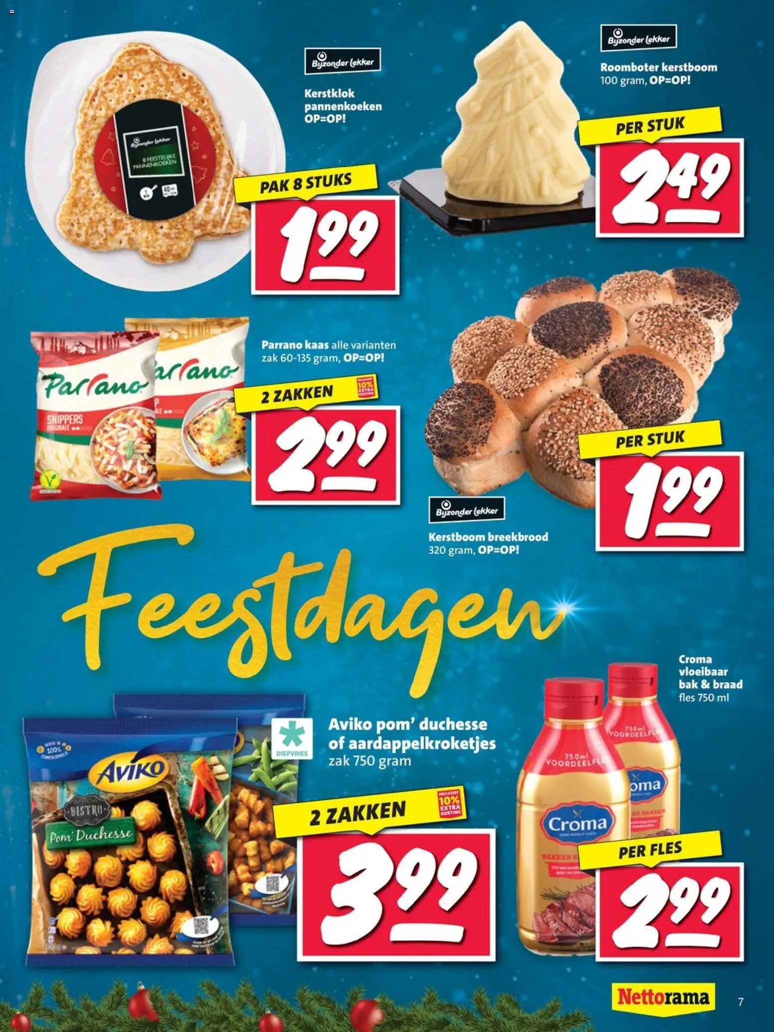 {H1} | Pagina: 7 | Producten: Kaas, Fles, Pannenkoeken, Zak