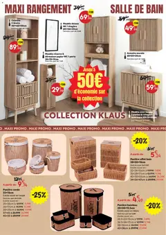 Maxi Bazar - Prévisualisation de Maxi Bazar - Catalogue Meublez-vous de bonnes affaires valide à partir de 05.01.2026 | Page: 8