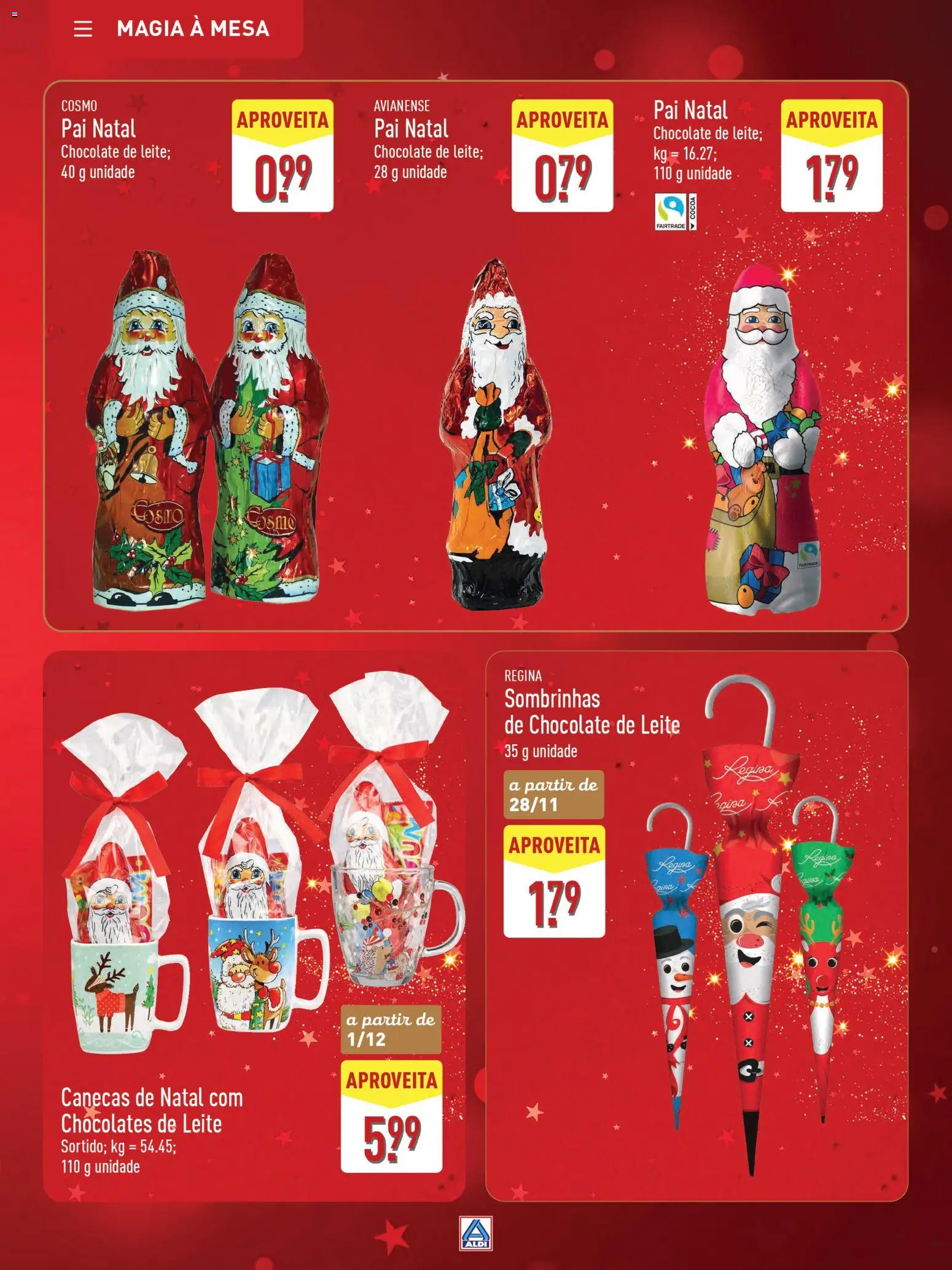 Aldi folheto │ válido de 22.11.2025 | Página: 35 | Produtos: Chocolates, Mesa, Leite, Chocolate