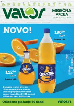 Valor katalog - pregled Valor kataloga - važi od 16.10.2025