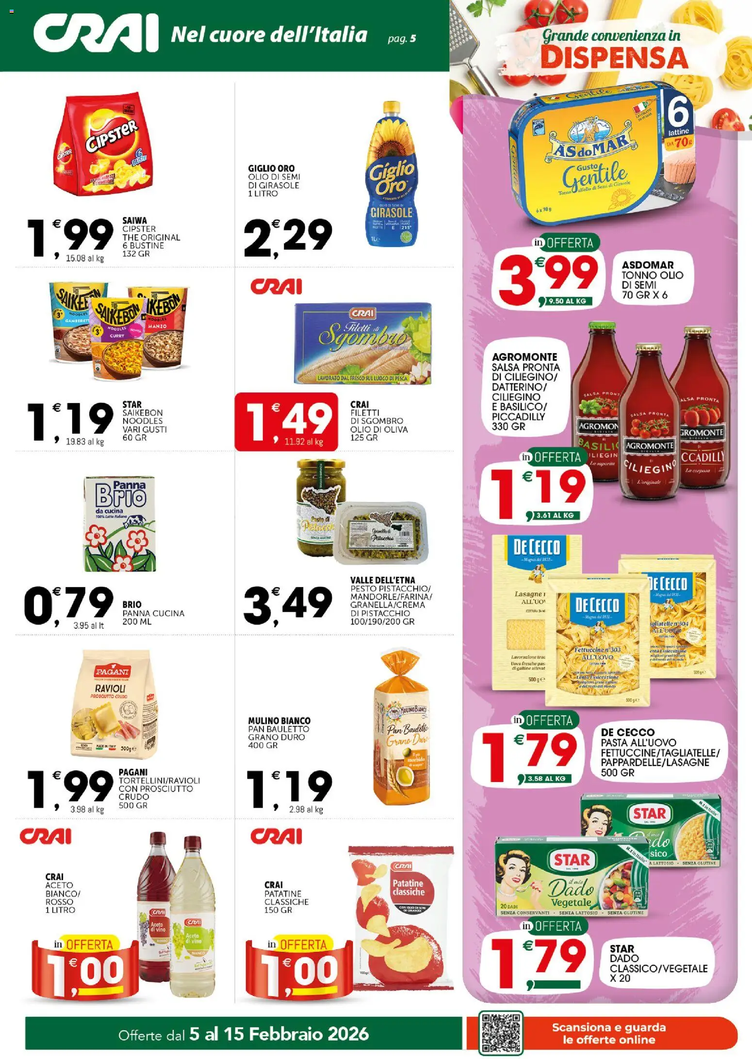 Volantino CRAI del 05.02.2026 | Pagina: 5