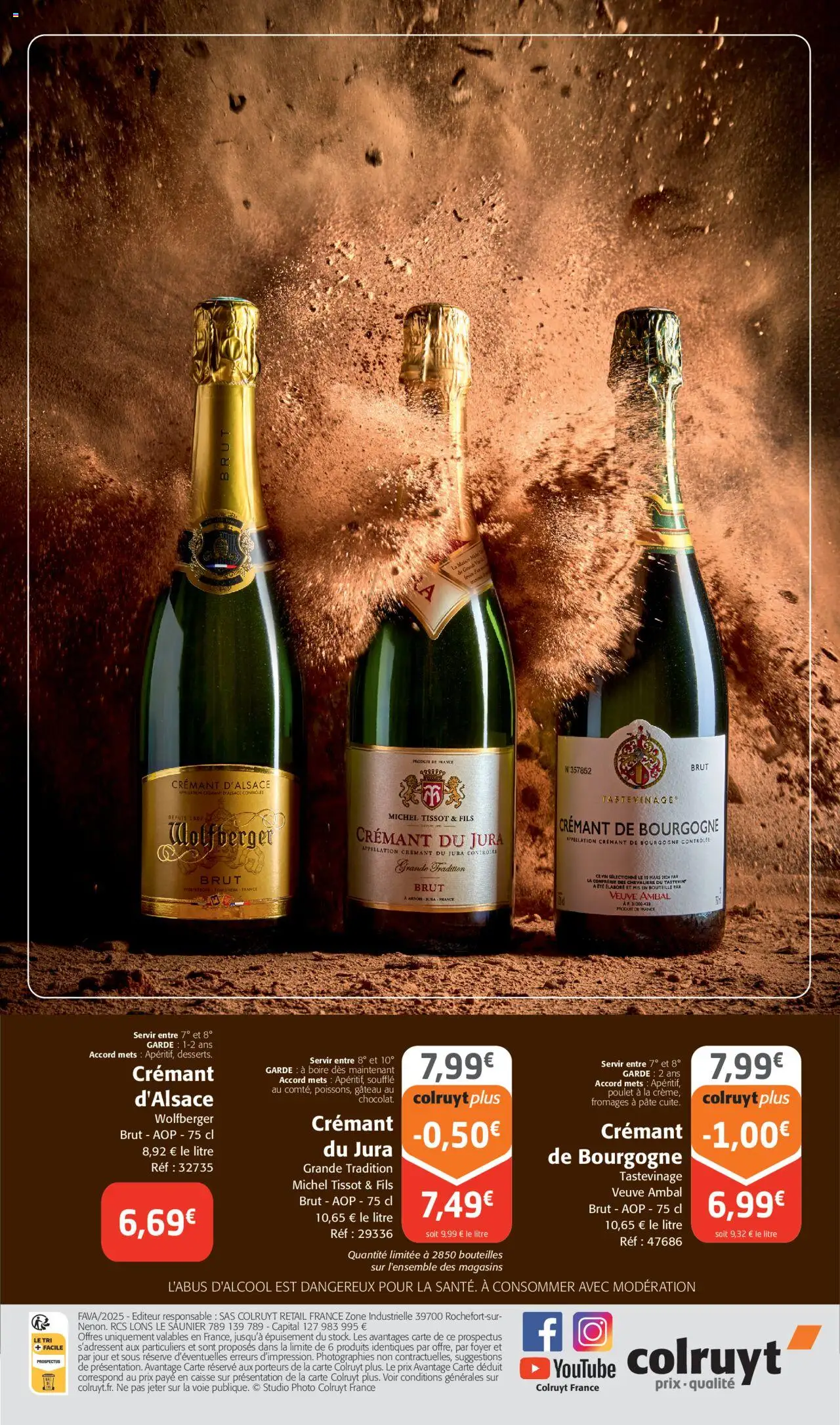  | Page: 28 | Produits: Crémant de bourgogne, Crémant, Vin, Crémant d'alsace
