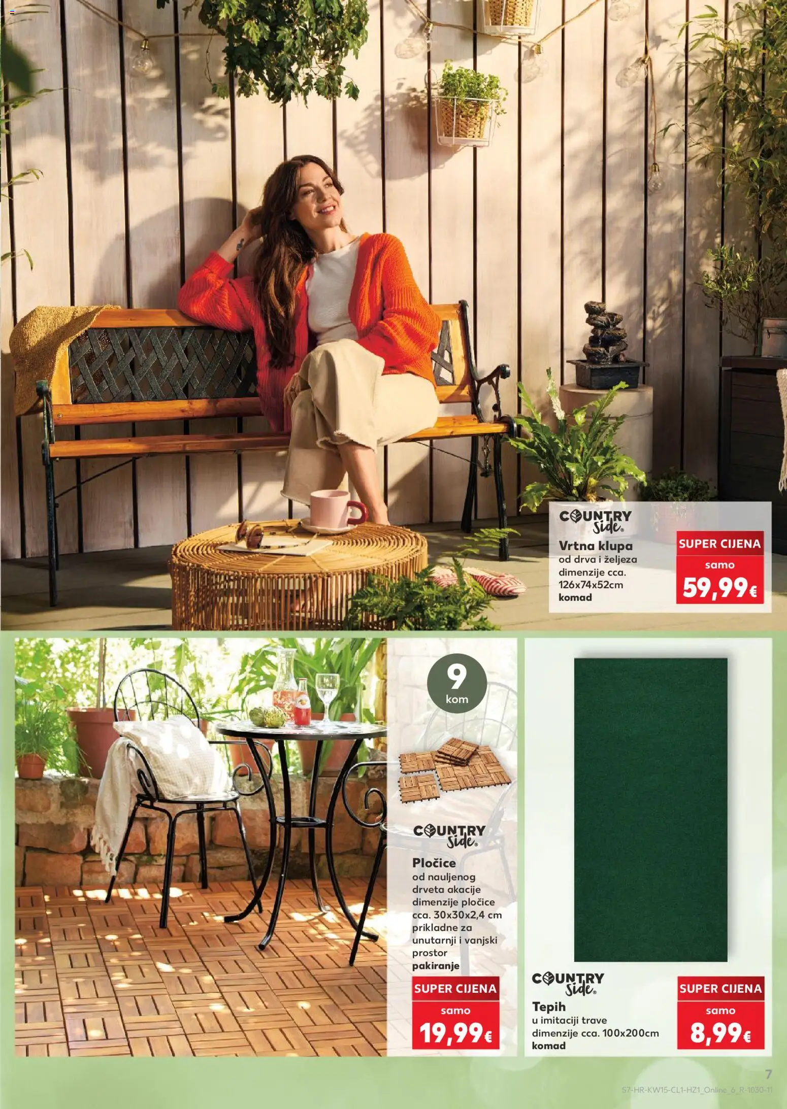 Kaufland katalog | vrijedi od 07.04.2026 | Stranica: 7 | Proizvodi: Tepih, Pločice