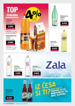 Mercator katalog akcije – veljaven od 01.03.2026 | Stran: 14 | Izdelki: Sirup, Kos, Mineralna voda, Voda