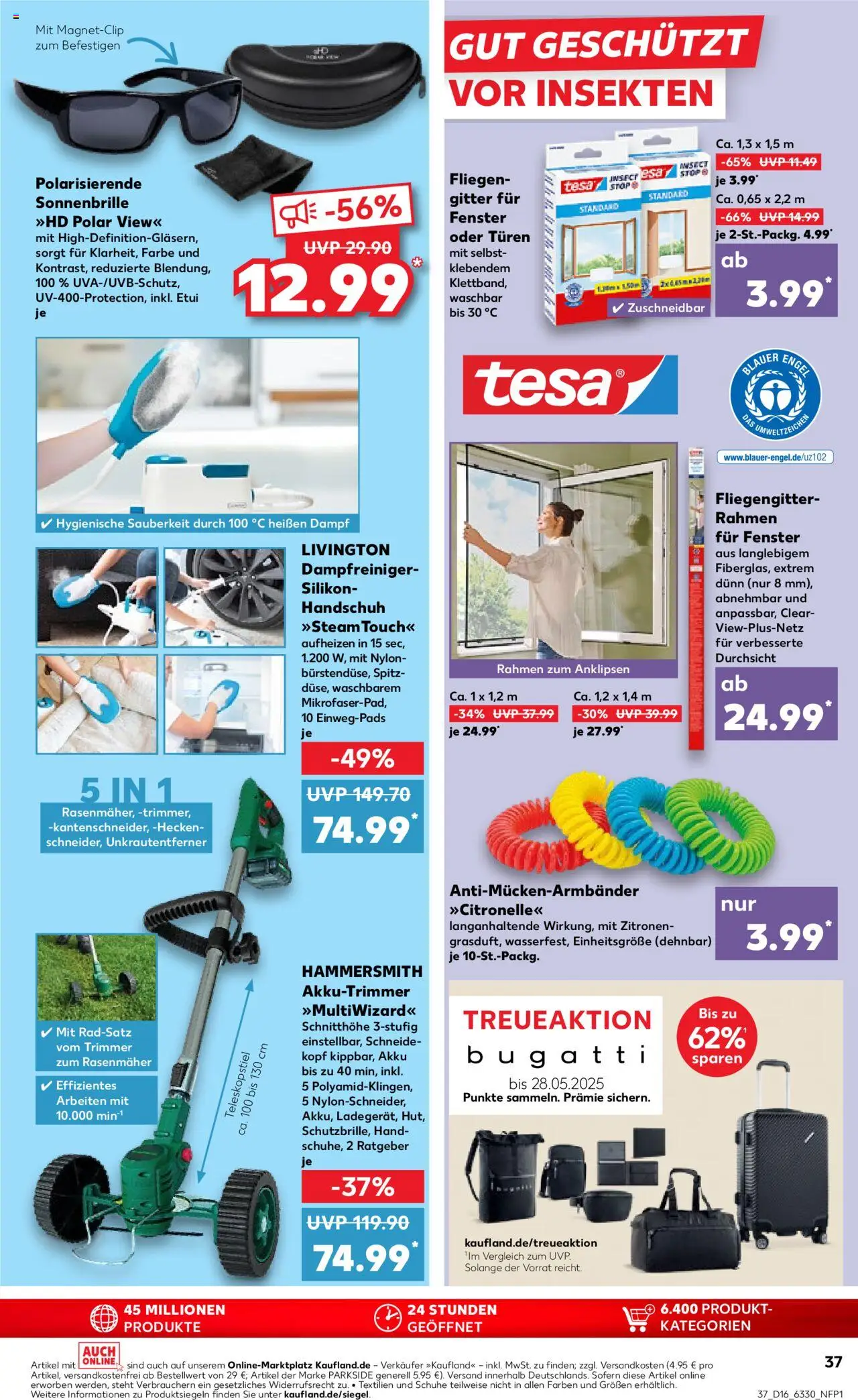 Kaufland - Hamburg, Bergedorfer Straße 106 - gültig ab dem 17.04.2025 | Seite: 37 | Produkte: Rasenmäher, Zitronen