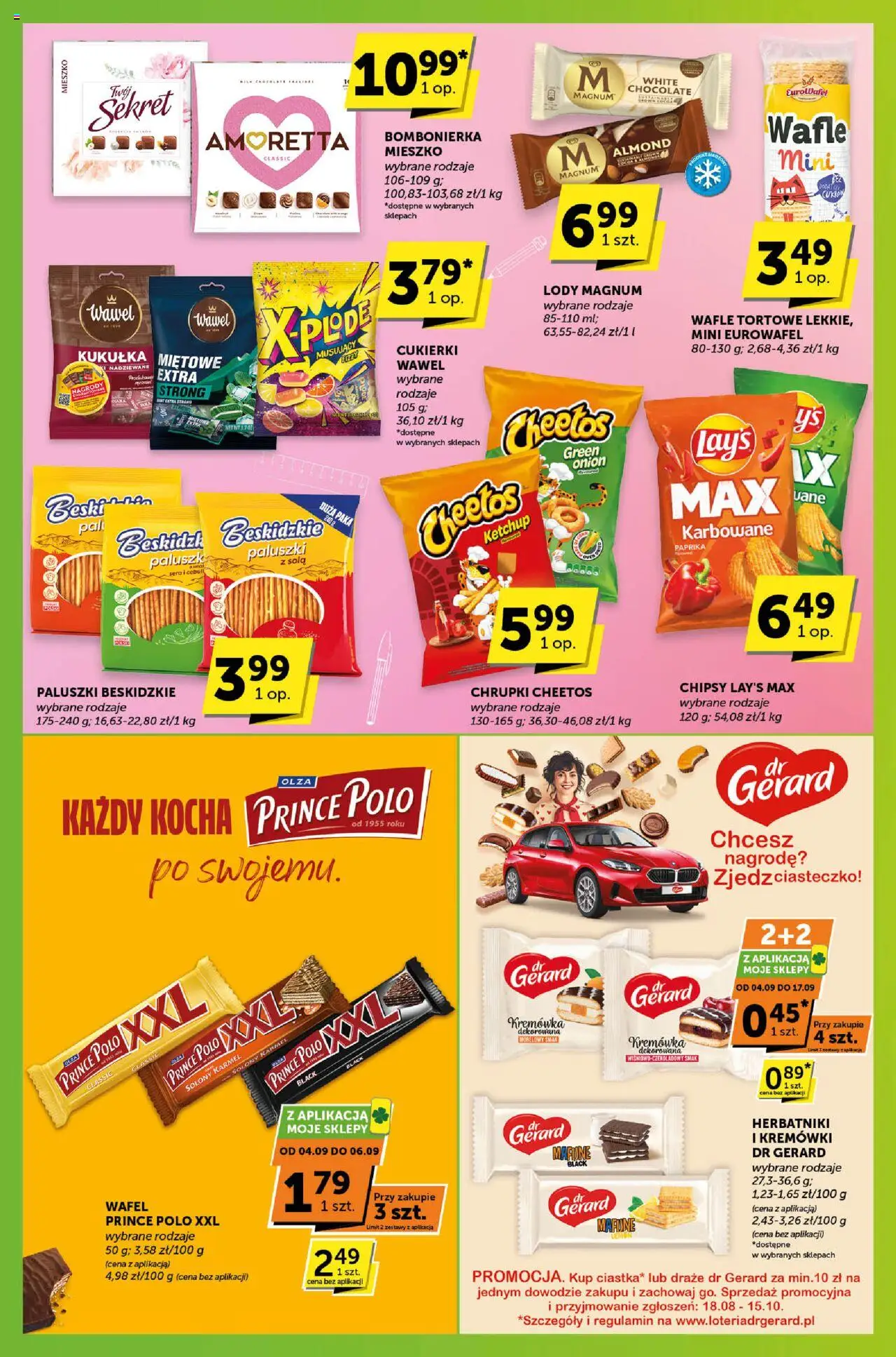 ABC Gazetka - Sprawdź, co więcej od 04.09.2025 | Strona: 6 | Produkty: Prince polo xxl, Ketchup, Wafle tortowe, Paluszki