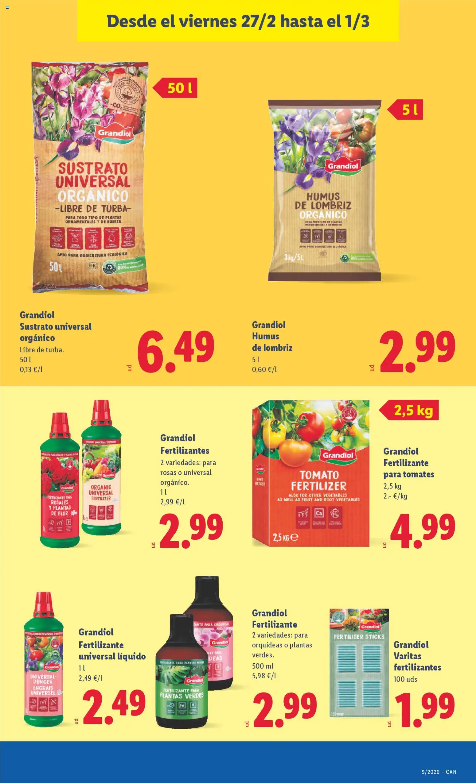 Lidl - Canarias │ válido desde el 23.02.2026 | Página: 41 | Productos: Tomates
