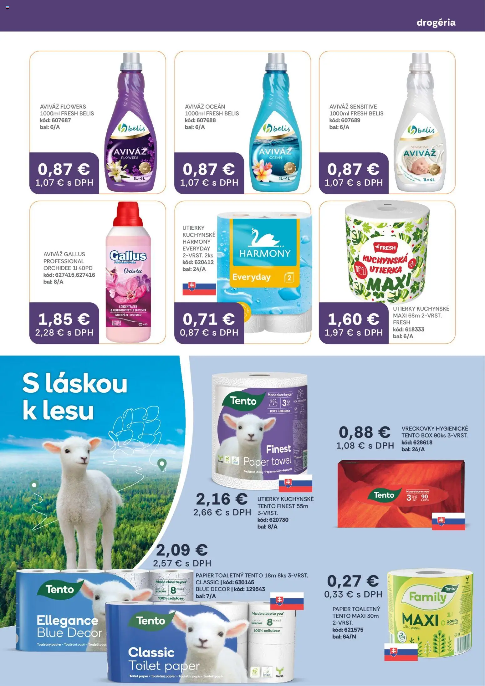 Nové Labaš akcie – leták je platný od 13.02.2026 | Strana: 25 | Produkty: Toaletný papier, Aviváž