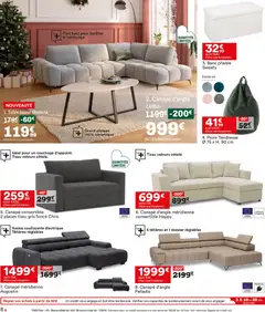 But - Prévisualisation de But catalogue valide à partir de 02.12.2025 | Page: 8 | Produits: Poire, Canapé convertible, Canapé, Table