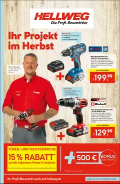 Hellweg Prospekt ab 22.09.2025 gültig