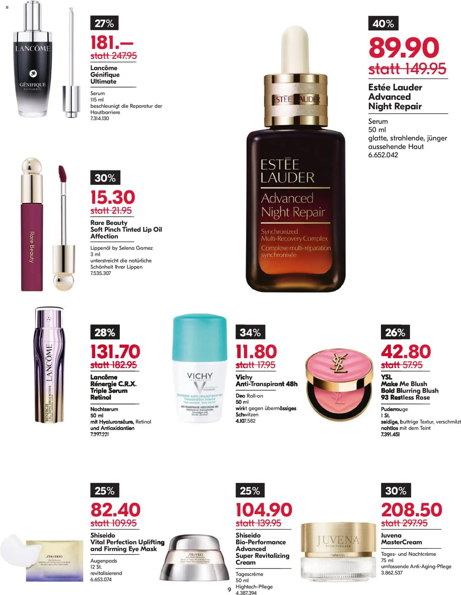 Import Parfumerie aktionen – gültig ab 23.04.2026 | Seite: 36 | Produkte: Blush, Serum, Antitranspirant, Tagescreme