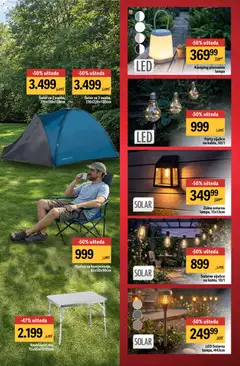 Stolica za kampovanje, 83x50x90cm, Stolica za kampovanje, dimenzija 83x50x90cm - pregled Mega Maxi kataloga - važi od 02.04.2026 | Strana: 9 | Proizvode: Sto, Stolica, Lampa