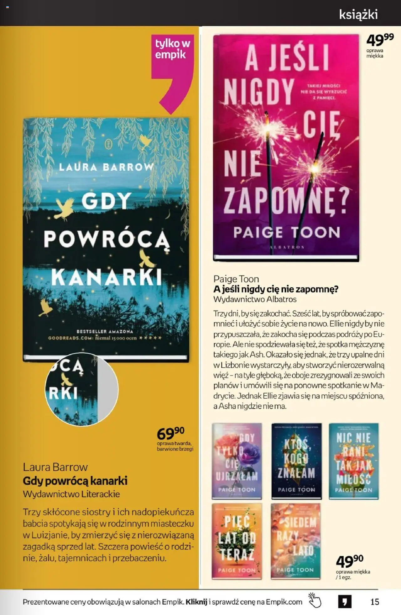 Empik promocje od 24.09.2025 | Strona: 15 | Produkty: Książki