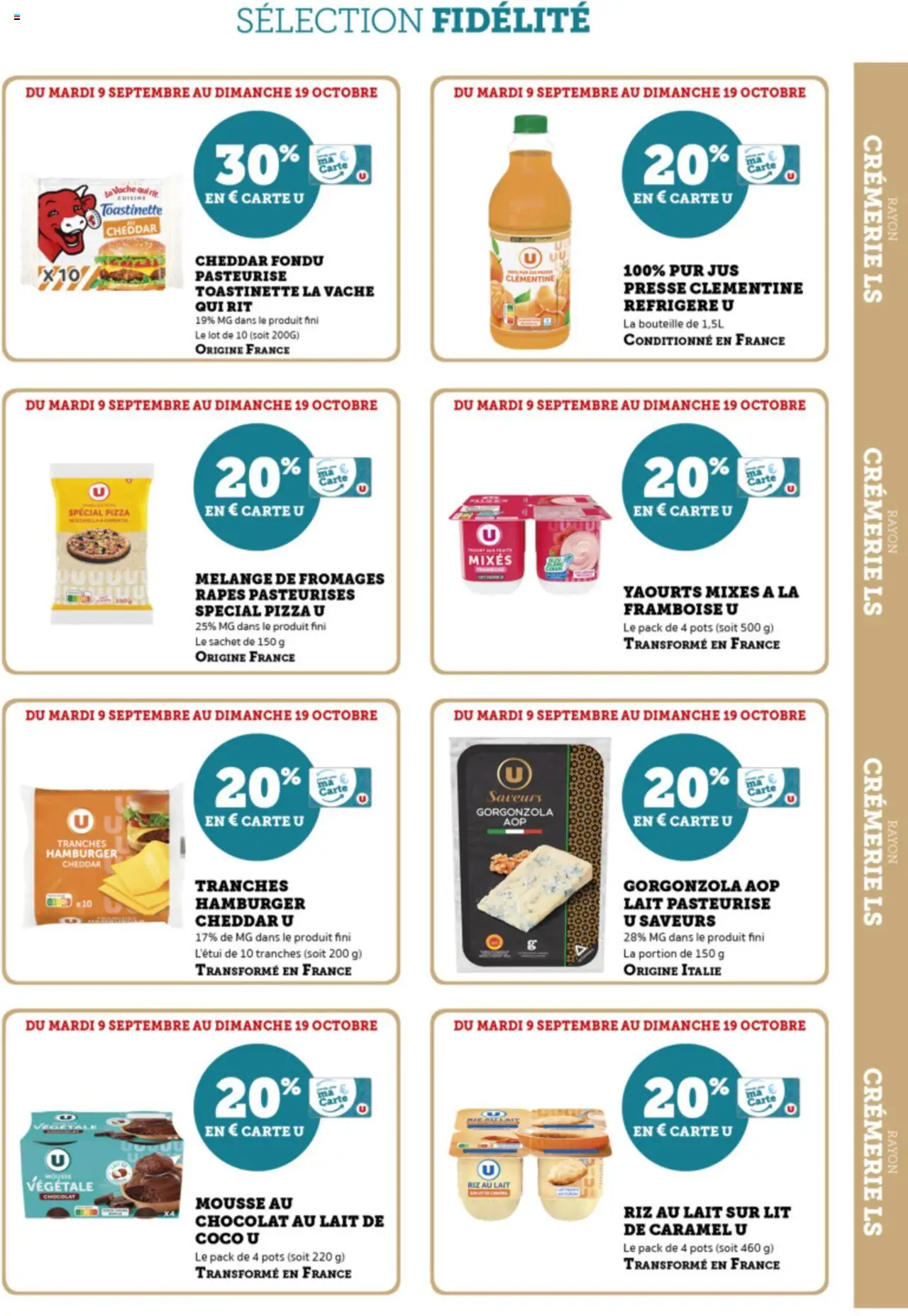  | Page: 7 | Produits: Clémentine, Mousse, Pizza, Riz