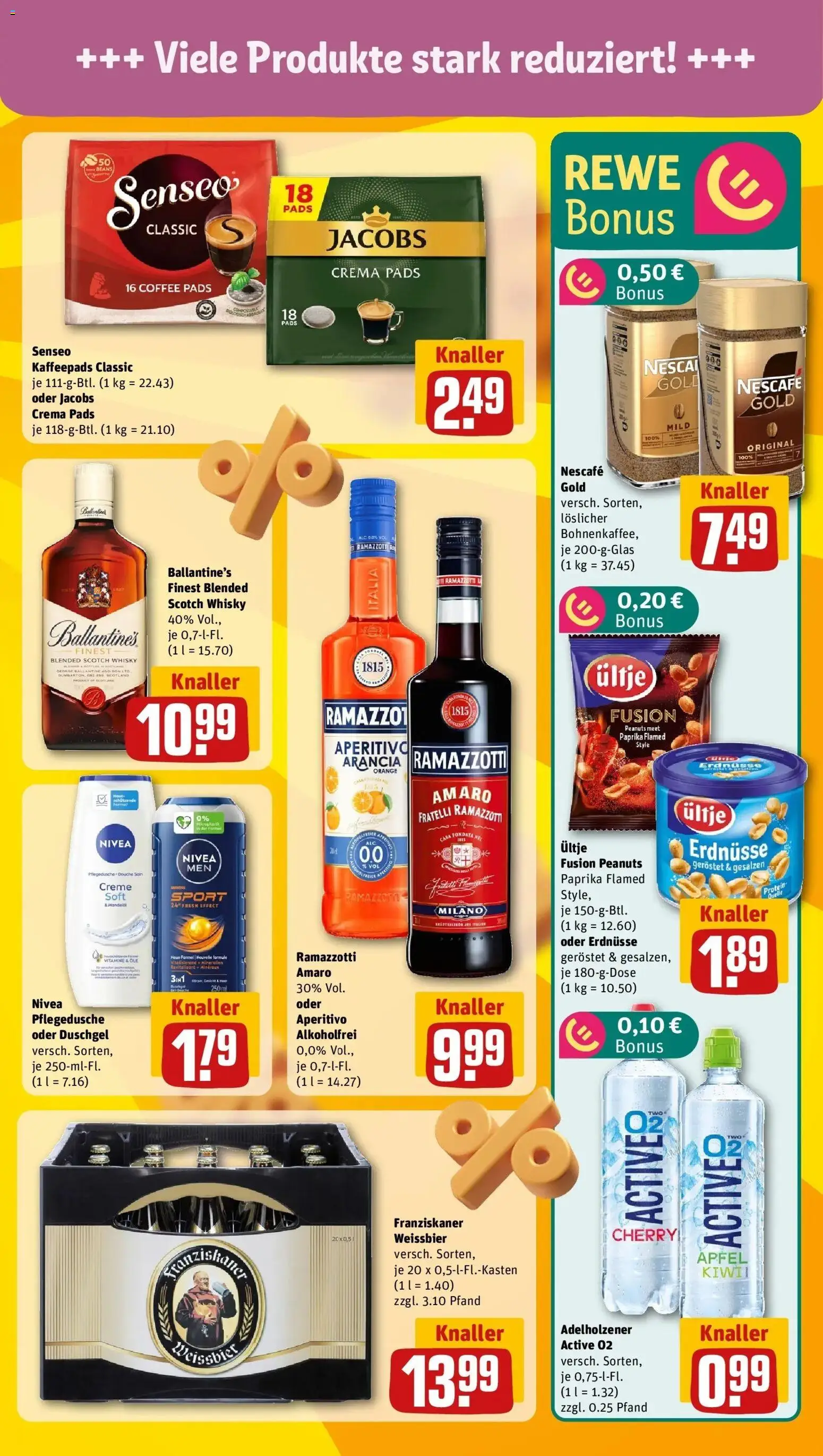 Rewe prospekt Fürstenzell	 – gültig ab 16.02.2026 | Seite: 5 | Produkte: Senseo, Ultje erdnusse, Äpfel, Creme