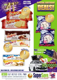 Super Save specials catalogue – valid from 09.10.2025 | Page: 75 | Products: Biscuits, Chocolate, Cream