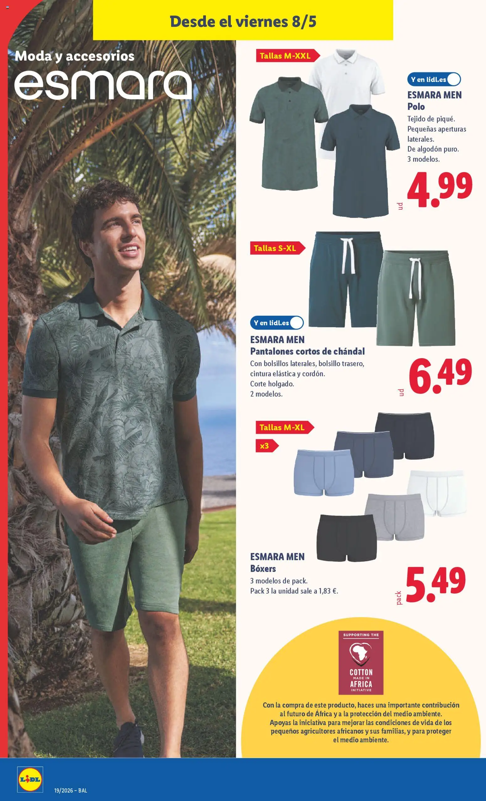 Lidl folleto de bazar │ válido desde el 04.05.2026 | Página: 26 | Productos: Pantalones, Boxers