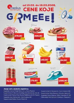 Medius katalog Cene koje grmeee - pregled Medius kataloga - važi od 13.03.2026