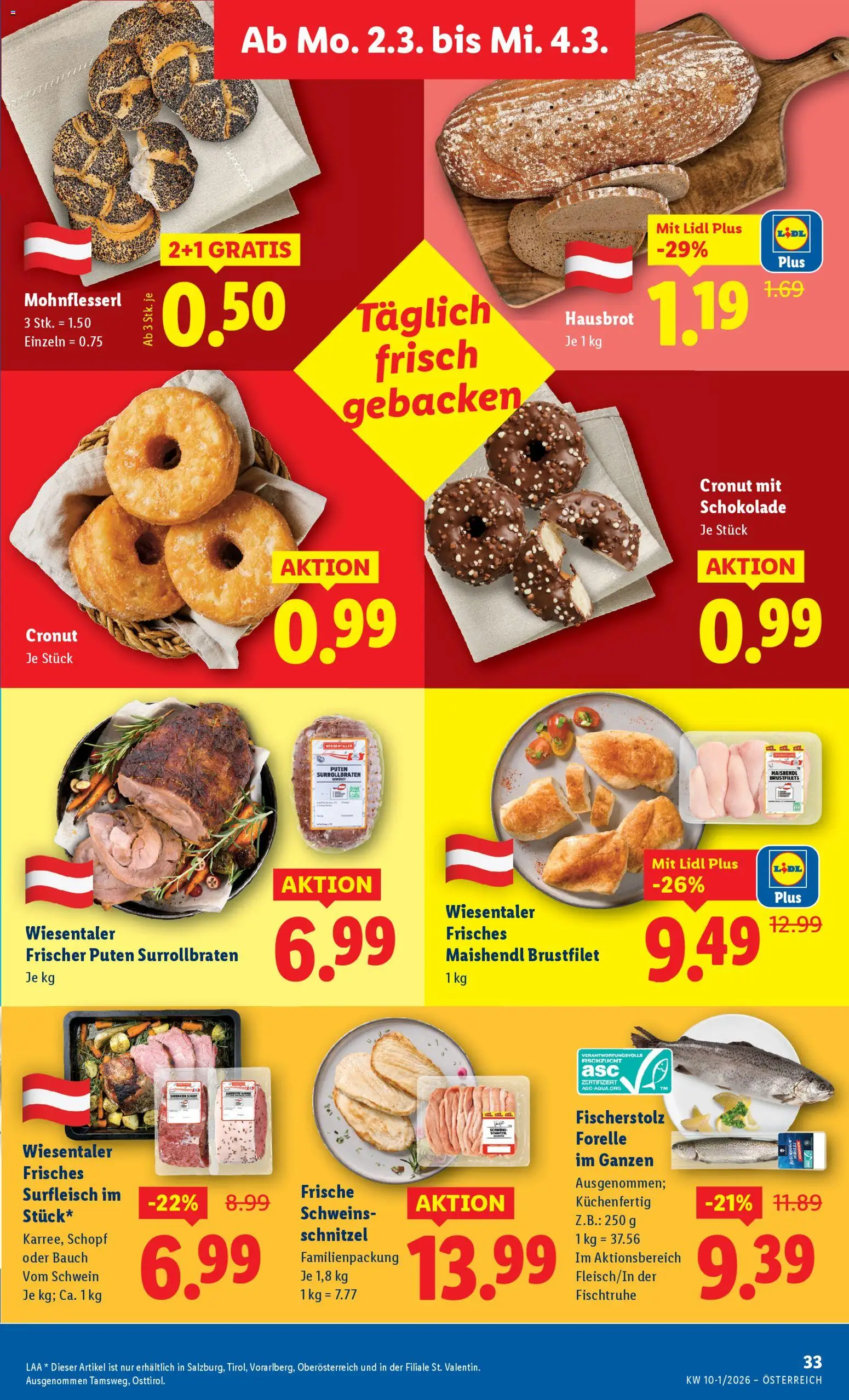 Lidl Flugblatt - Altenmarkt im Pongau, St. Johann im Pongau, Zell am See gültig ab 26.02.2026 | Seite: 38 | Produkte: Schokolade