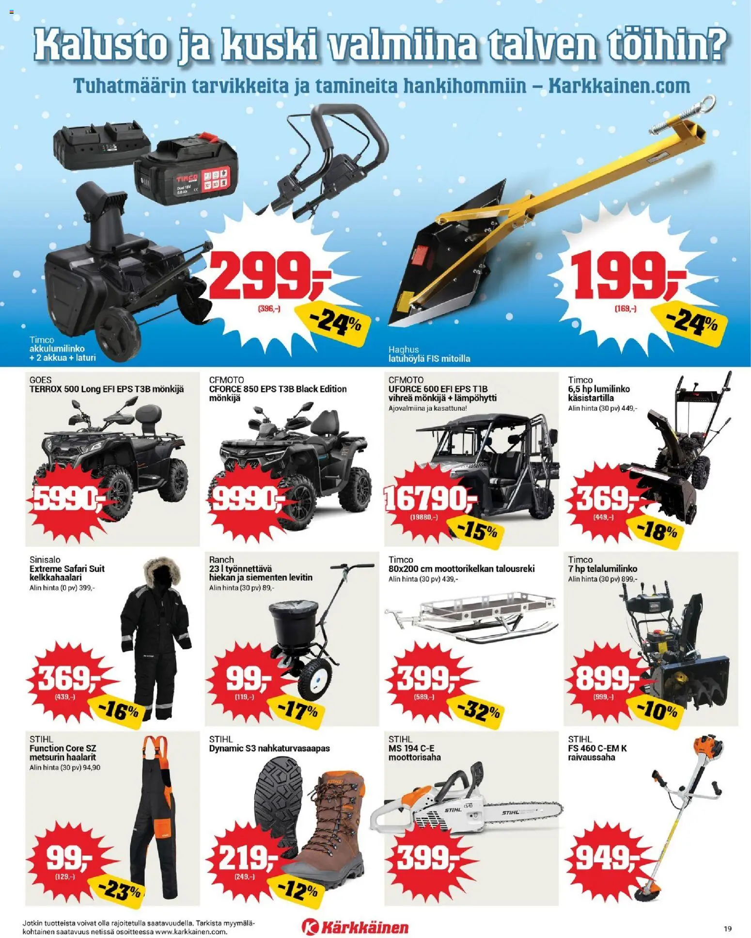 Kärkkäinen tarjoukset – voimassa 04.02.2026 alkaen | Sivu: 19