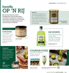 Sligro folder - Leve de lente - Voorbeeld van een folder van Sligro, geldig van 09.04.2026 | Pagina: 59 | Producten: Kisperec, Pot, Boost, Citrompótló tabletta