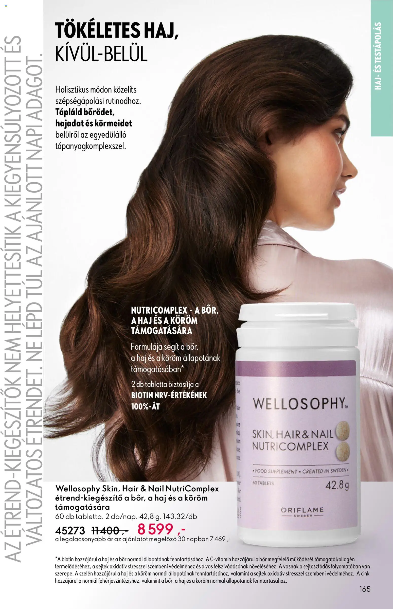 Oriflame akciós ujság - amely érvényes a következő dátumtól: 11.02.2026 | Oldal: 165 | Termékek: Kollagén, Bor