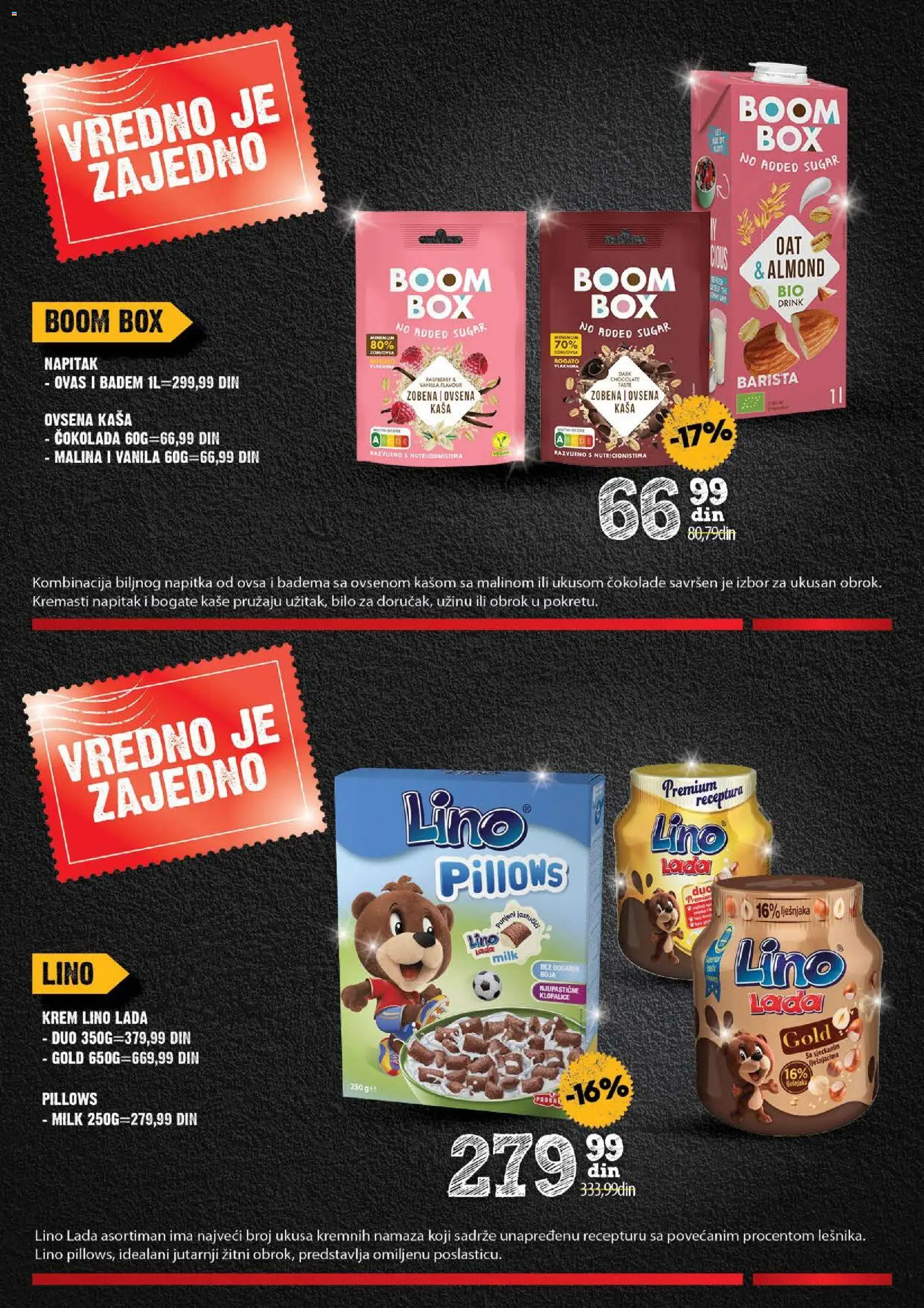 Roda katalog - važi od 11.12.2025 | Strana: 8 | Proizvode: Badem, Ovsena kaša, Lino lada, Čokolada