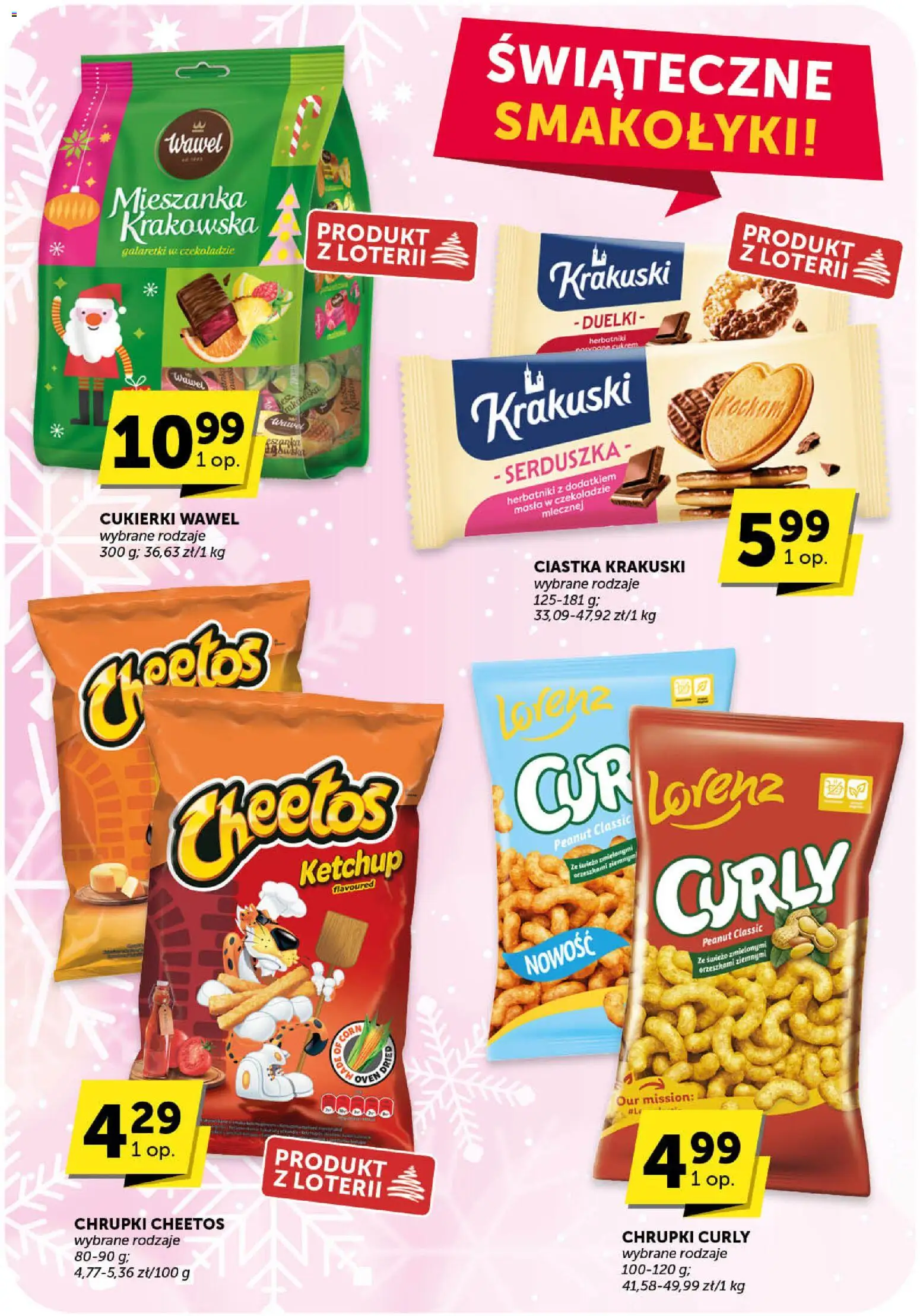 ABC Gazetka - Market od 27.11.2025 | Strona: 34 | Produkty: Mieszanka krakowska, Chrupki, Cukierki, Ciastka