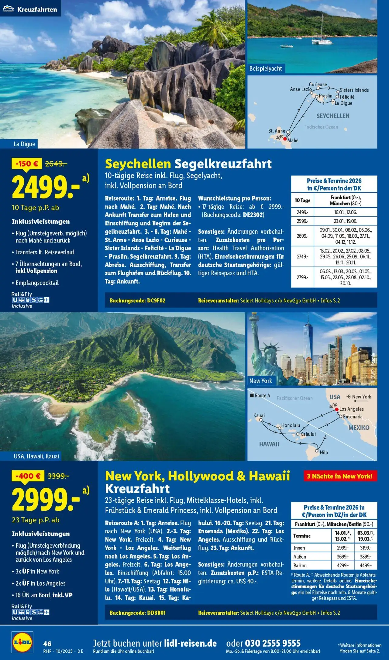 Lidl Reisen Prospekt 	 – gültig ab 26.09.2025 | Seite: 46 | Produkte: Uhr