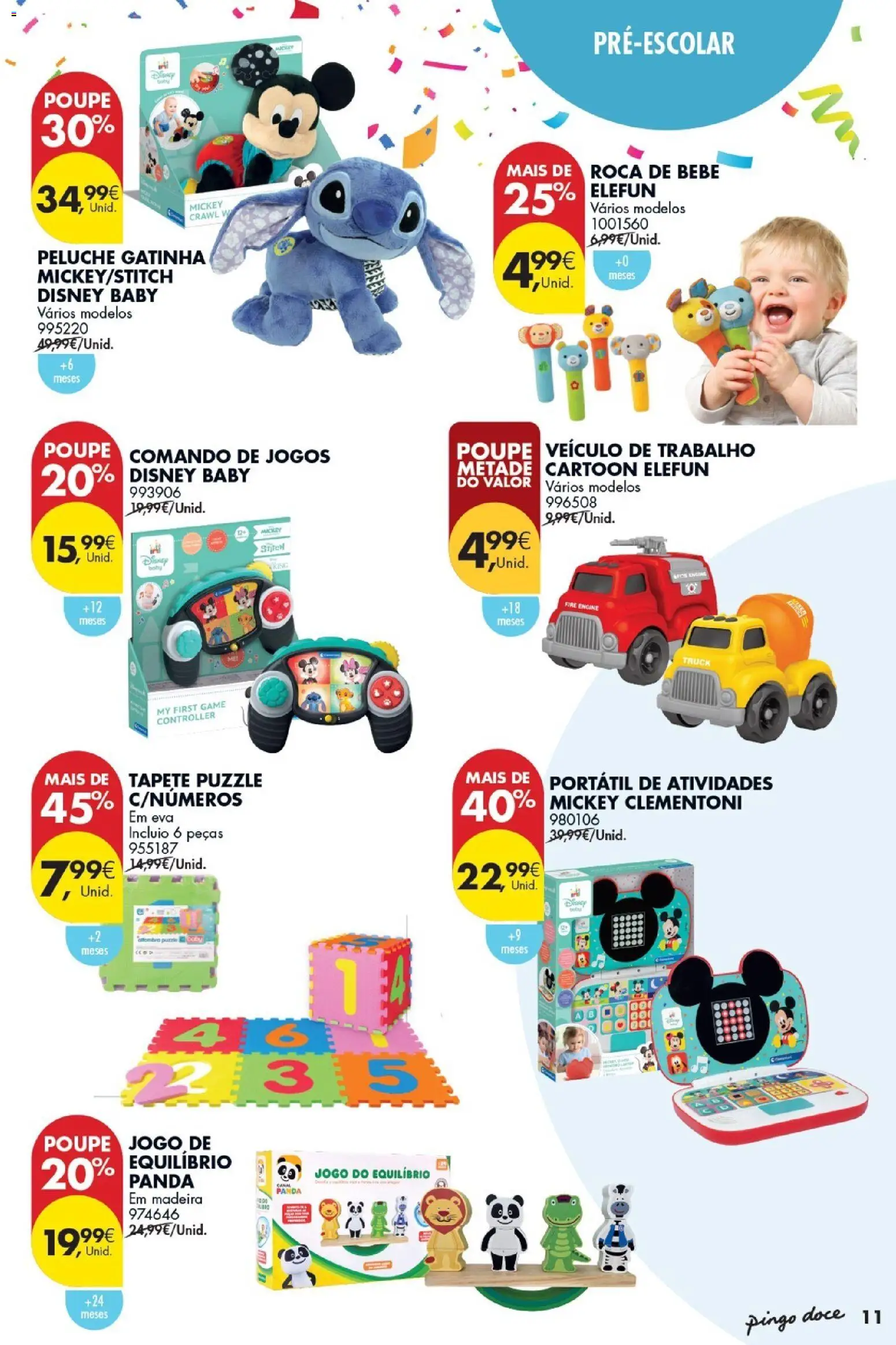 Pingo Doce - Bazar Kids │ válido de 17.02.2026 | Página: 11 | Produtos: Jogos, Laptop, Tapete