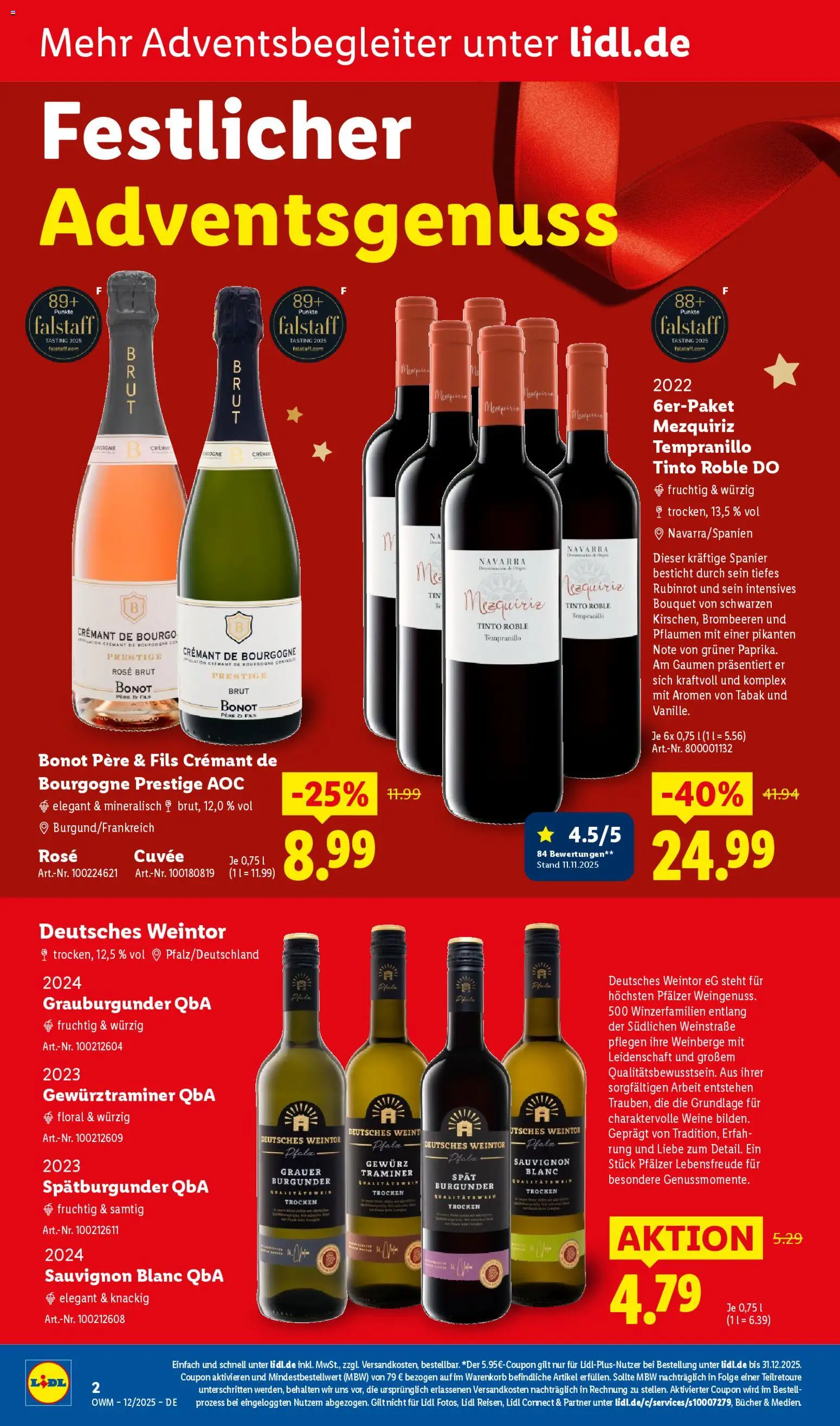 Lidl - Prospekt – gültig ab 01.12.2025 | Seite: 2 | Produkte: Pflaumen, Paprika