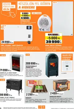 OBI Akciós újság - amely érvényes a következő dátumtól: 01.10.2025 | Oldal: 16