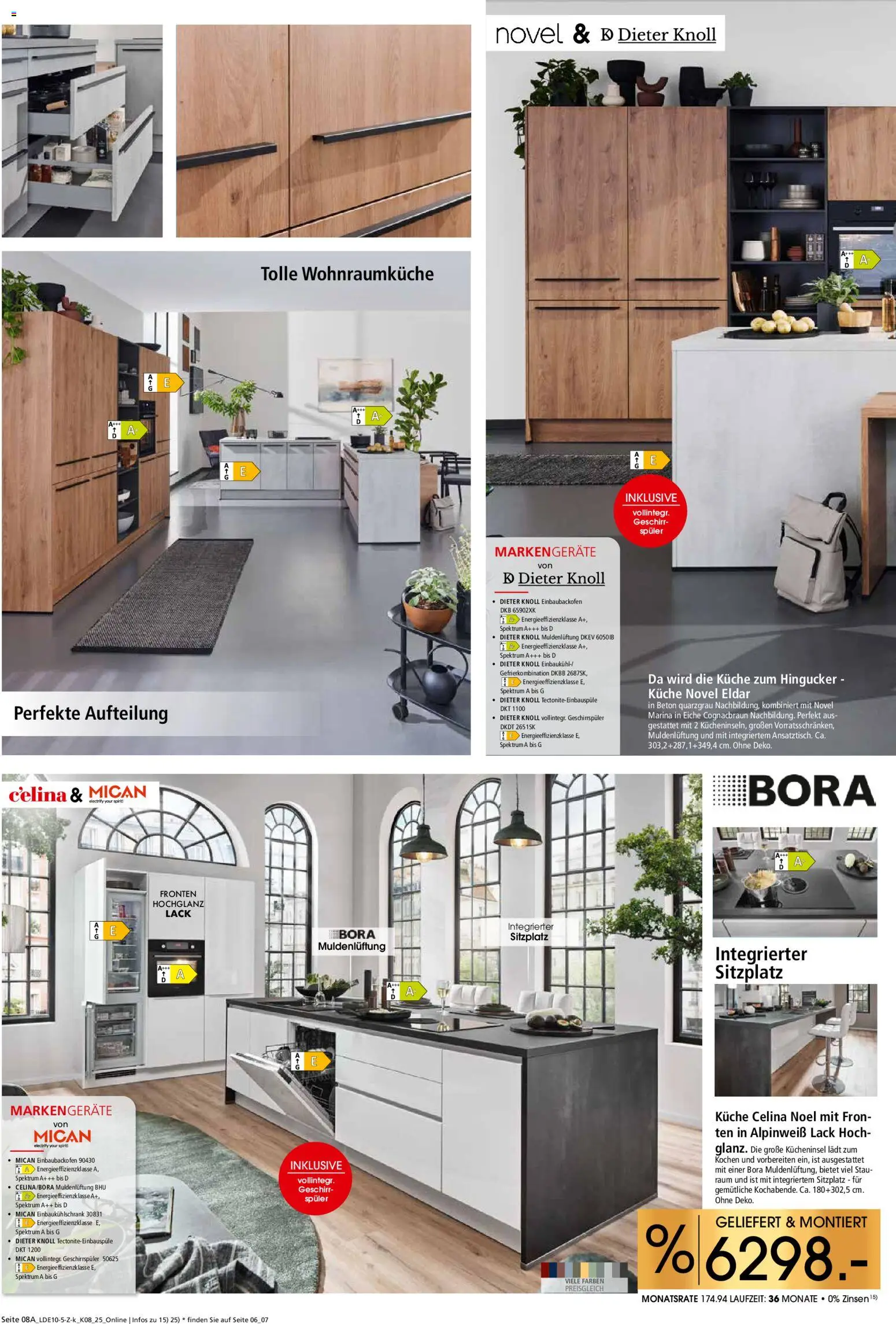 Zurbrüggen Küchen für Ihr Zuhause – gültig ab 08.11.2025 | Seite: 10 | Produkte: Geschirrspüler, Küche