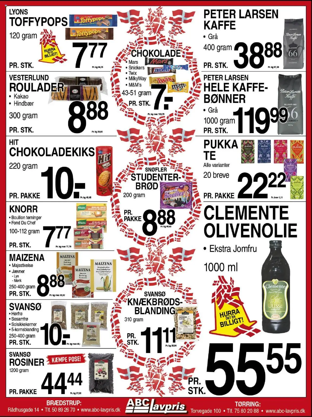 Abc Lavpris tilbudsavis – gyldig fra 10.09.2025 | Side: 6 | Produkter: Bouillon, Roulade, Bønner, Olivenolie