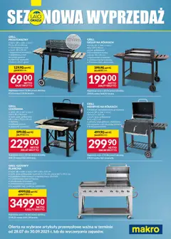 Makro Gazetka - Totalna Wyprzedaż od 28.07.2025 | Strona: 3 | Produkty: Grill, Termometr, Grill gazowy, Ruszt