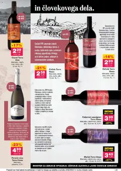 Novi Mercator katalog ponudbe – veljaven od 18.09.2025 | Stran: 29 | Izdelki: Vino, Borovnice, Ribe, Testenine