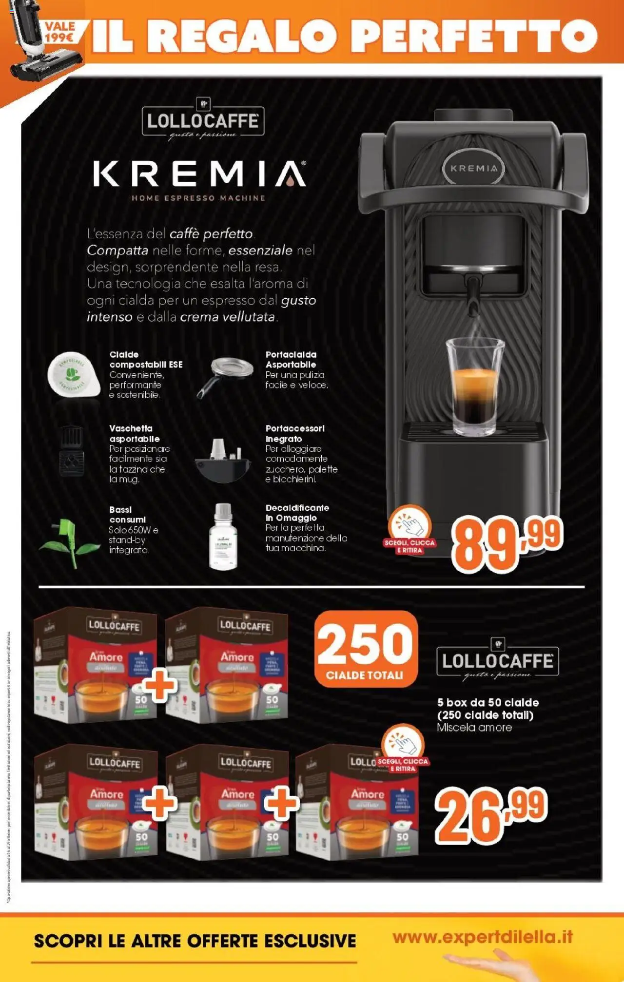 Volantino Expert del 16.10.2025 | Pagina: 18 | Prodotti: Crema, Caffè, Tazzina