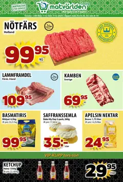 Matvärlden - erbjudanden - Förhandsvisning av reklamblad från butik Matvärlden aktuell från 01.12.2025