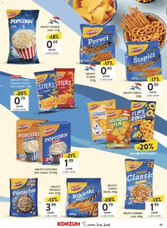 HRUSTY ŠTAPIĆI, 220g - Pregled kataloga iz trgovine Konzum, vrijedi od 19.01.2026 | Stranica: 25