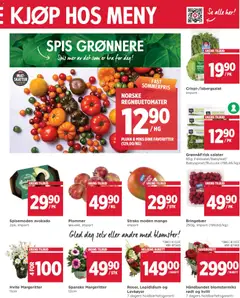 Forhåndsvisning av Meny kundeavis gyldig fra 27.04.2026 | Side: 7 | Produkter: Salat, Avokado, Mango, Cremă pentru față
