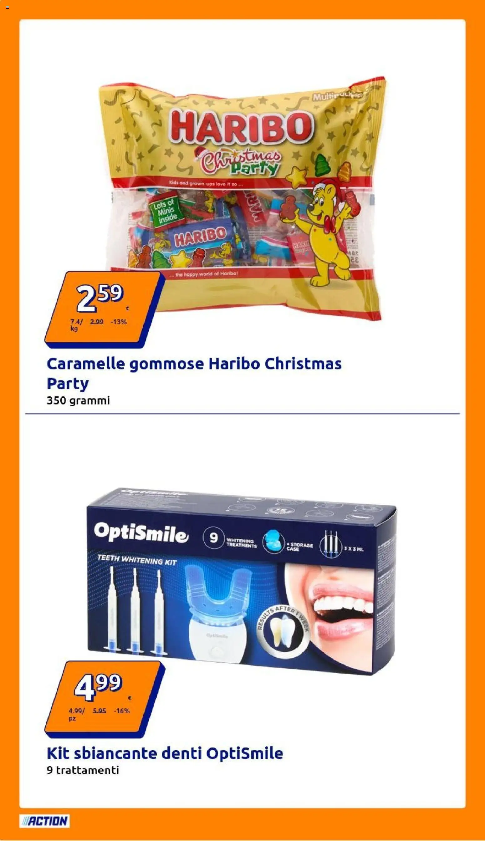 Volantino Action del 24.12.2025 | Pagina: 22 | Prodotti: Caramelle, The