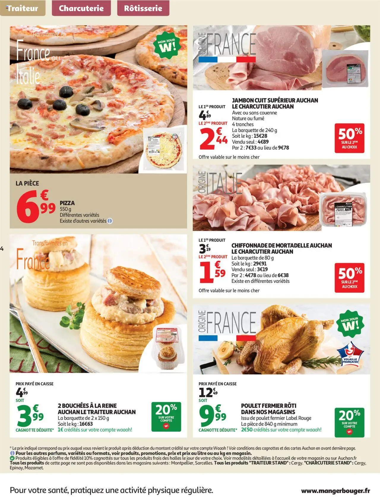  | Page: 4 | Produits: Volaille, Jambon, Pizza