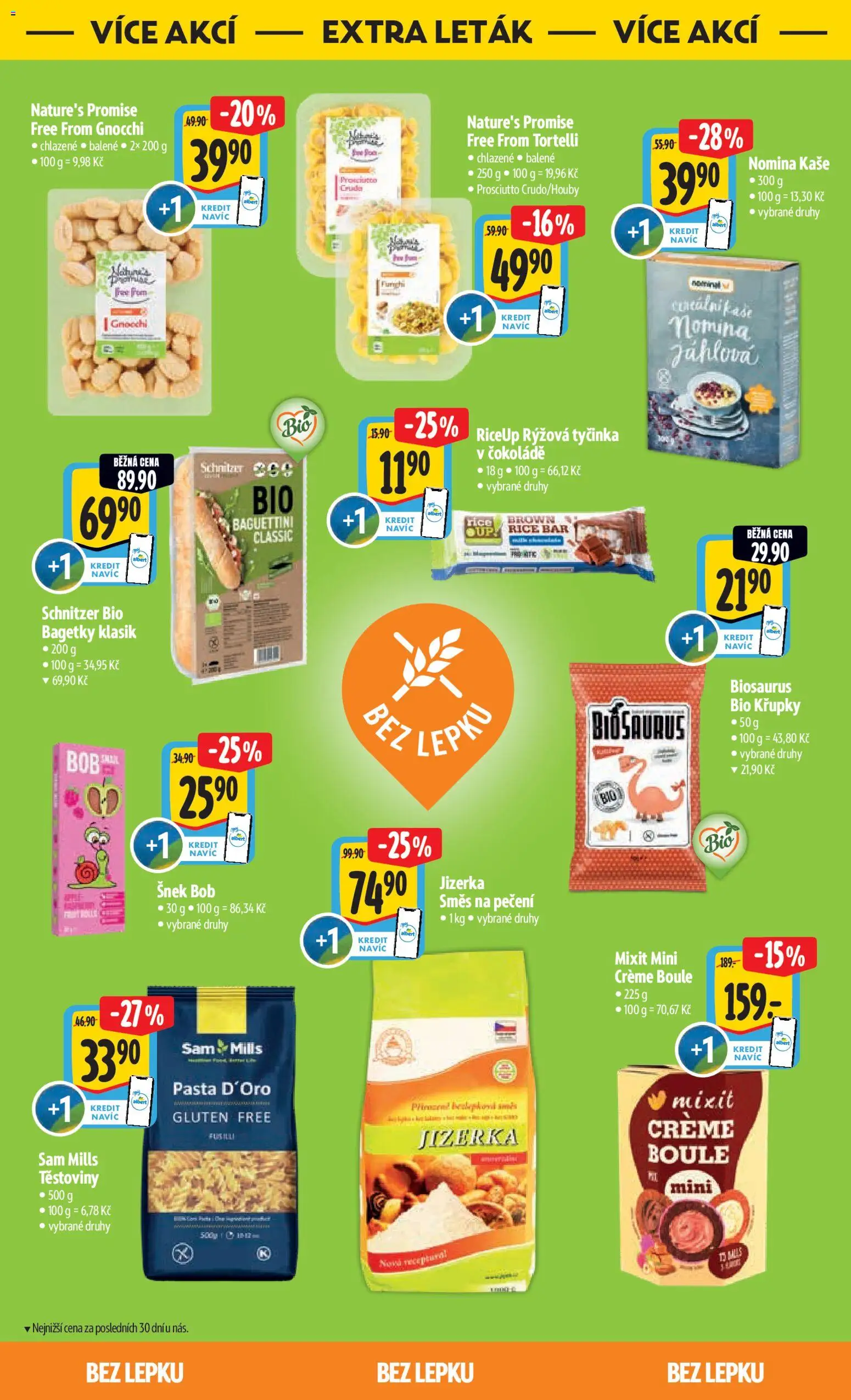 Albert leták - Hypermarket od 22.04.2026 | Strana: 38 | Produkty: Prosciutto, Těstoviny, Kaše, Křupky